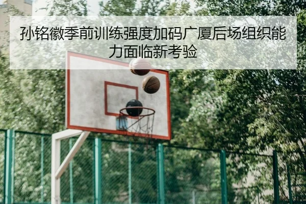 孙铭徽季前训练强度加码广厦后场组织能力面临新考验